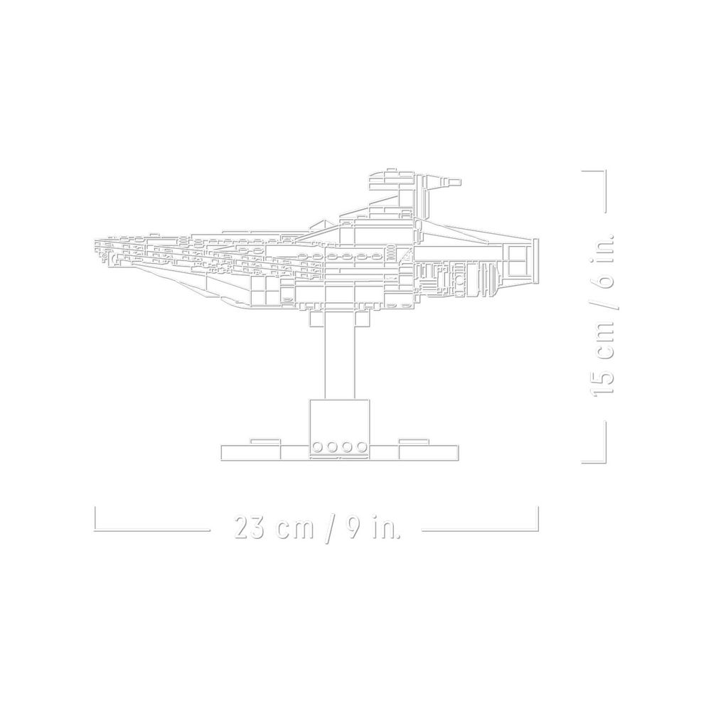 LEGO 75404 Svemirski brod™ Klase Acclamator slika 6