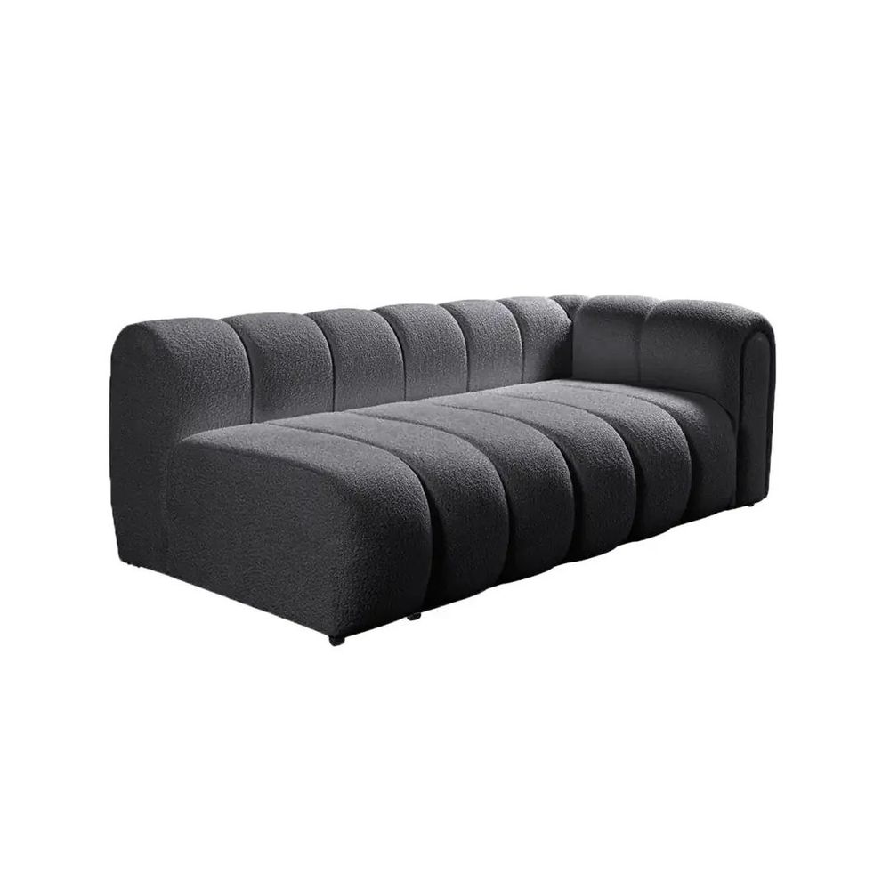 Ugaona Sofa N-Line lijevi - tamno siva slika 7