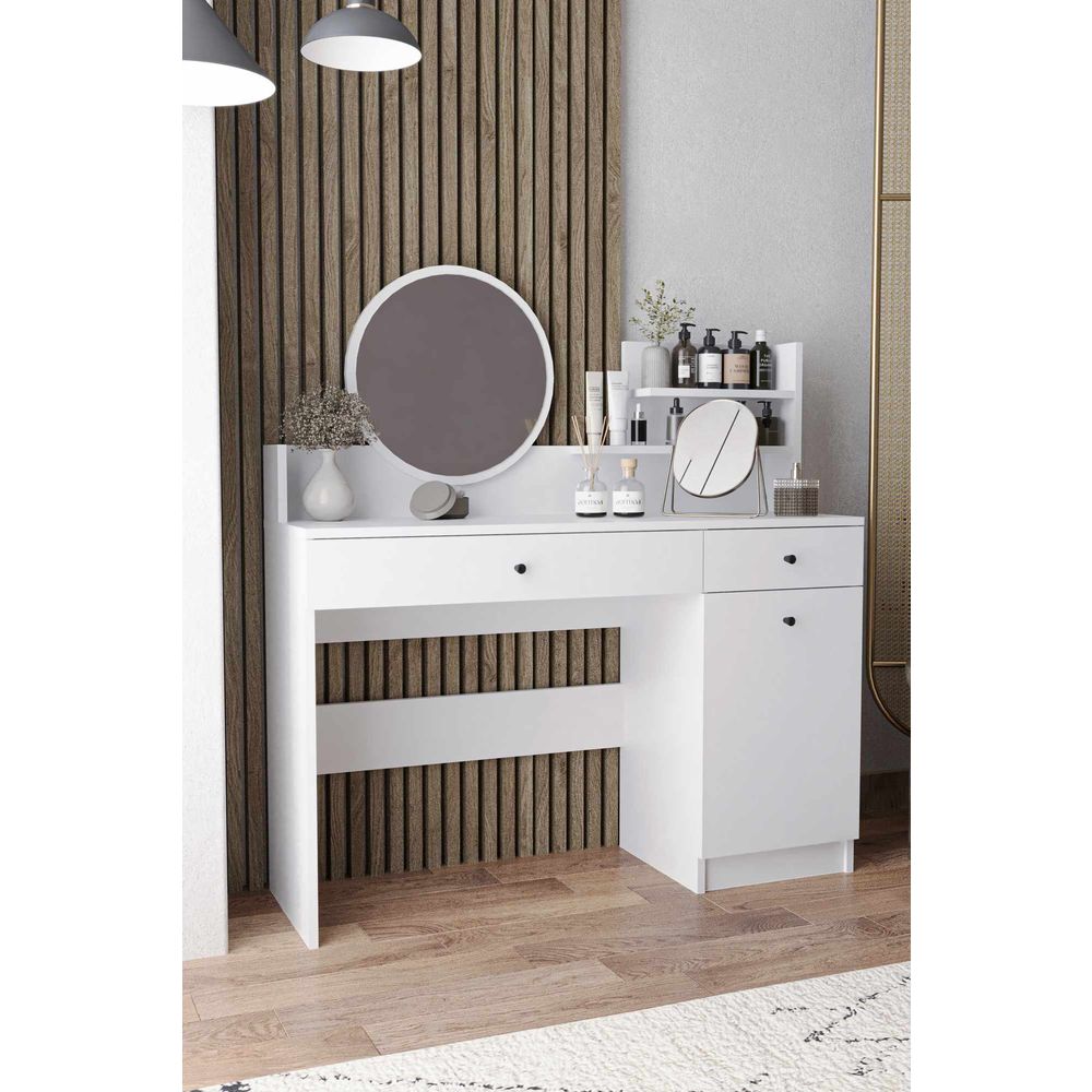 Make-Up Stol Harmony 2 - Bijela slika 3
