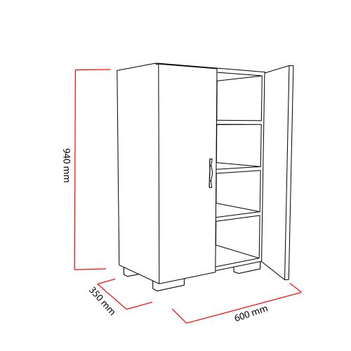 Ormar za cipele Hanah Home Mada4 Ayak - Beli slika 3