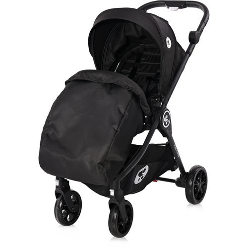 LORELLI PATRIZIA Kolica Black 2u1 SET: Košara + Putna Torba + Zimska Navlaka (do 15 kg) slika 5