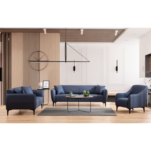 Atelier Del Sofa Trosjed, Plava, Belissimo - Blue slika 2