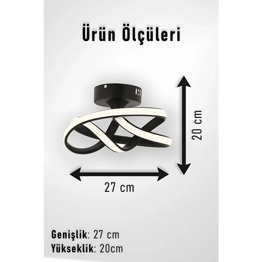 Luster Vino – Crni Metalni Luster slika 4