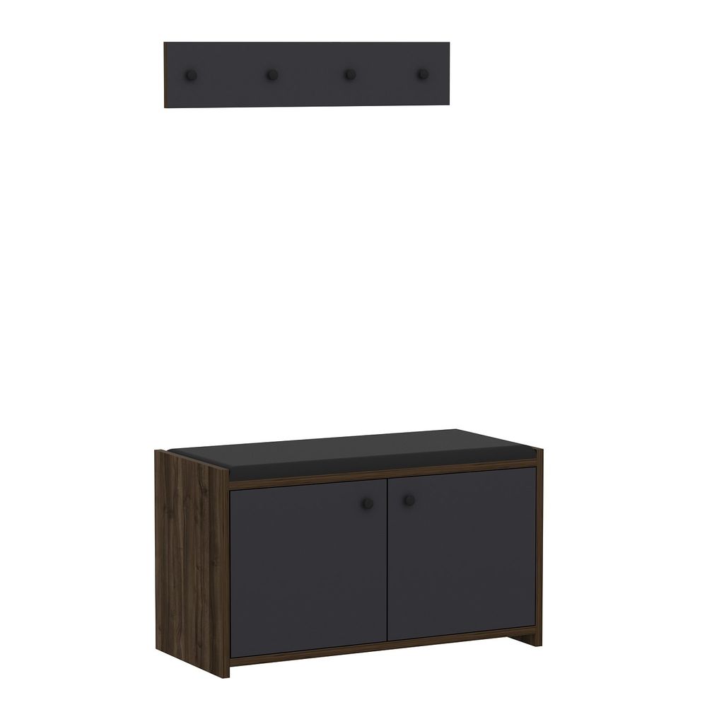 Zen - Antracitni Kabinet za Cipele slika 9