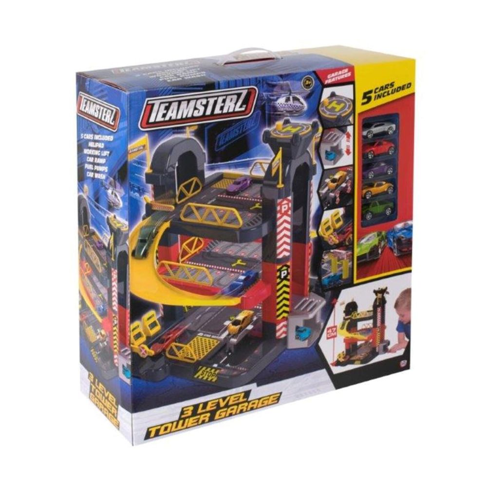 Teamsterz HL1416475 3 Level Tower Garage + 5 Cars slika 1