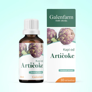 Kapi od Artičoke 30ml - Galenfarm