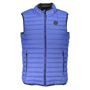 GIAN MARCO VENTURI MEN'S BLUE SLEEVELESS