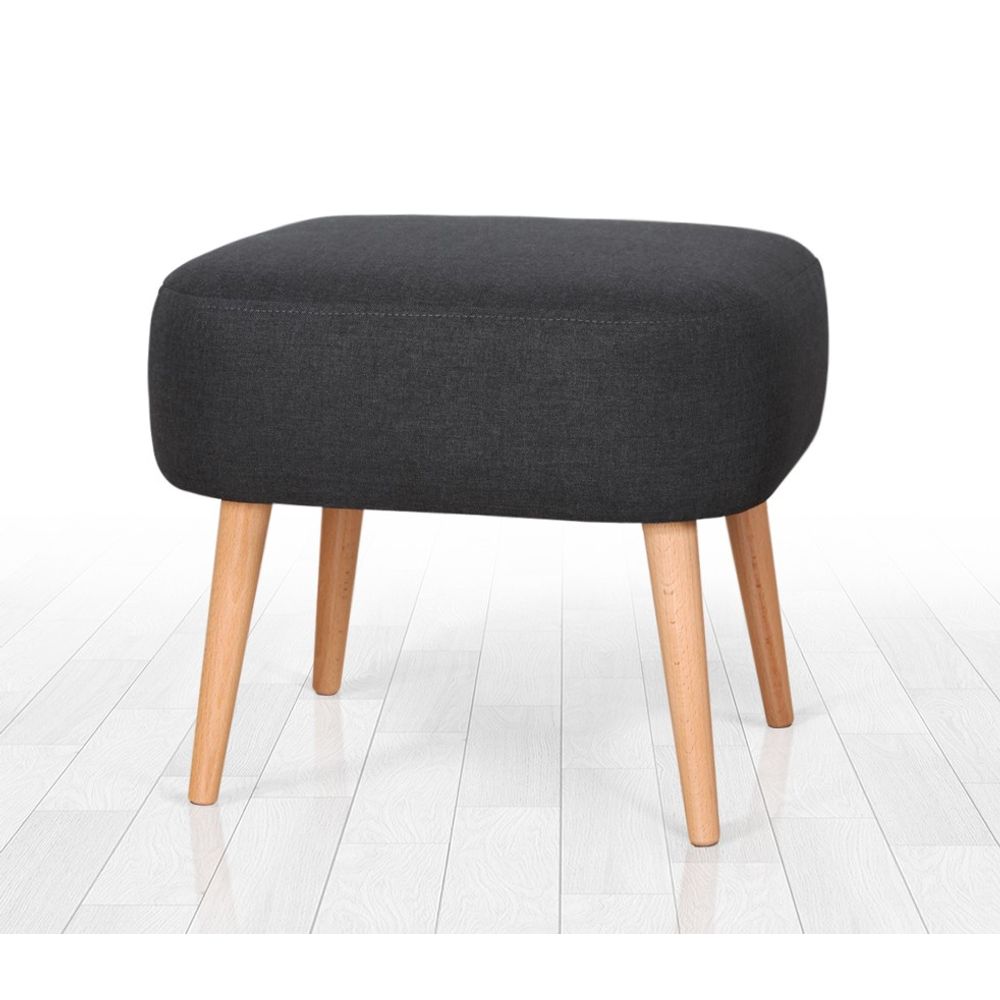 Parrot - Taba Pouffe u Tamno Sivoj Boji slika 4