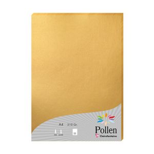 Clairefontaine papir Pollen gold A4/210gr 1/25