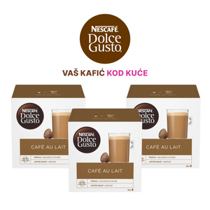 Nescafe Dolce gusto kapsule za kafu Cafe au Lait set 3 kom