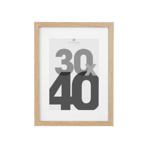 Atmosphera okvir za fotografiju eva 30x40, mdf/staklo bež