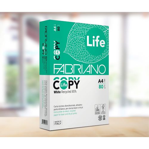 Papir FABRIANO Copylife (Reciklirani Papir) A4/80G Bijeli 500L 48521297 slika 3