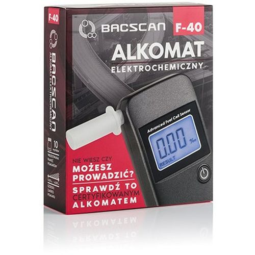 Digitalni uređaj za alkotest Bacscan F-40 Siva slika 2