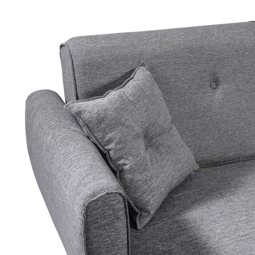 Atelier Del Sofa Aria Ugao Sofa-Krevet - Tamno Siva slika 6