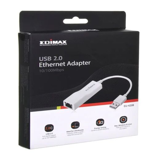 Edimax USB 2.0 Fast Ethernet Adapter, EU-4208  slika 2