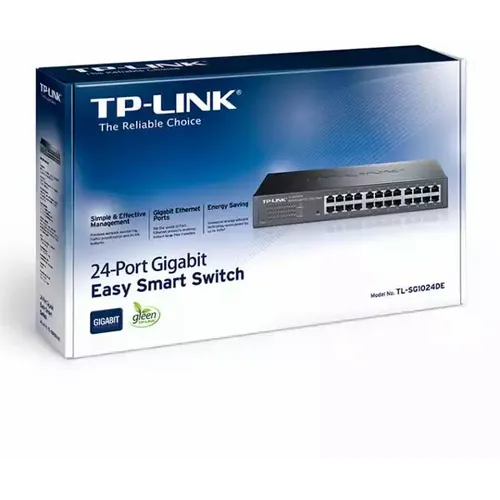 Svič 10/100/1000 24-port Easy Smart TP-Link TL-SG1024DE slika 3