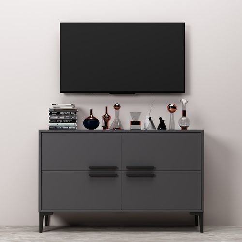 Ctn - Anthracite Anthracite TV Stand slika 4