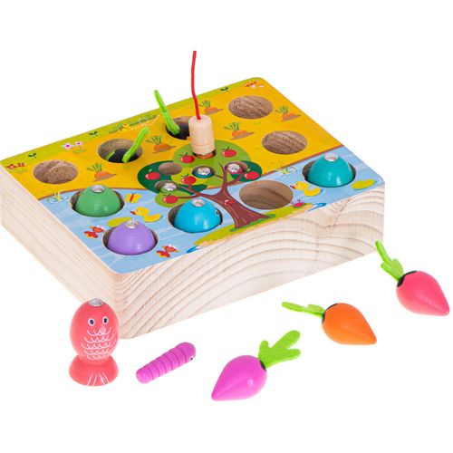 Montessori magnetna igra pecanje povrća i životinja slika 4
