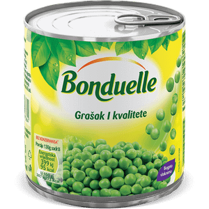 Bonduelle Grašak  200g, ocjeđene maase 130g