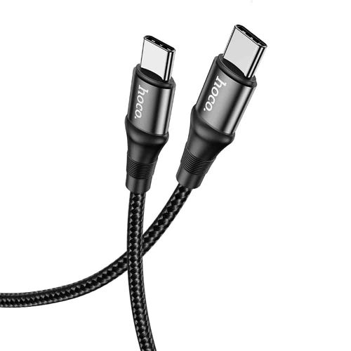 HOCO Kabel za punjenje (X50 Exquisito) USB Type-C na USB Type-C PD 100W 5A 1.0m crni slika 2