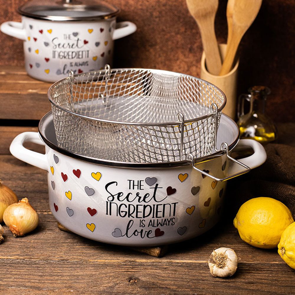 Metalac Friteza Tajni sastojak sa staklenim poklopcem 24 cm/ 4.4 l slika 2