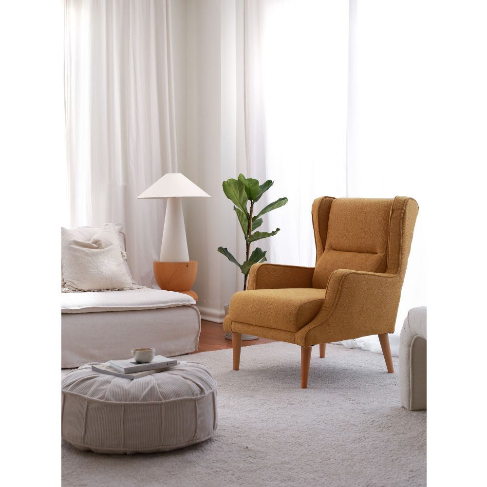 Klam - Mustard Mustard Wing Chair slika 2