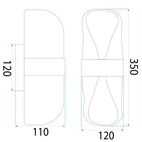 Zidni svijećnjak APP1502-1W slika 13