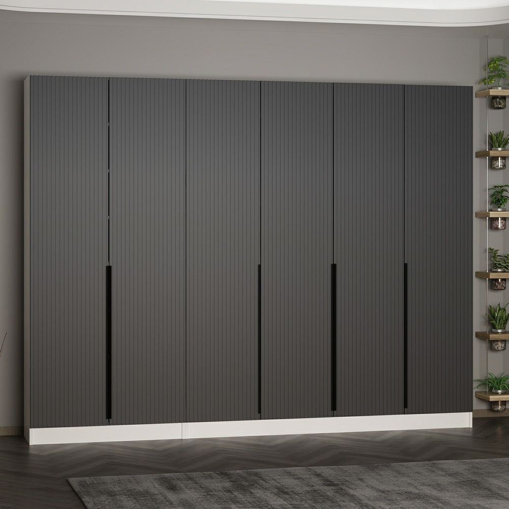 Hall stand Noah - 8268, boja / nijanse antracita slika 1