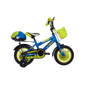 Sporting Machine dečiji bicikl 12" Fitness plavo-zelena(SM-12106)