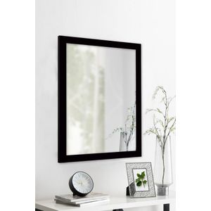 Framed - Black Black Decorative Mirror