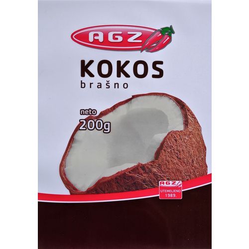 AGZ kokos brašno 200 g slika 1