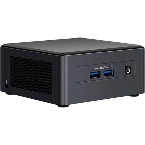 Intel® NUC 11 Pro Kit NUC11TNHi30L, i3 Processor with UHD graphics, dual M.2 slot, 2.5" SATA slot, dual LAN, 2xHDMI, 2x Thunderbolt 4 (USB-C+DP), no cord (IEC C5 connector) slika 1