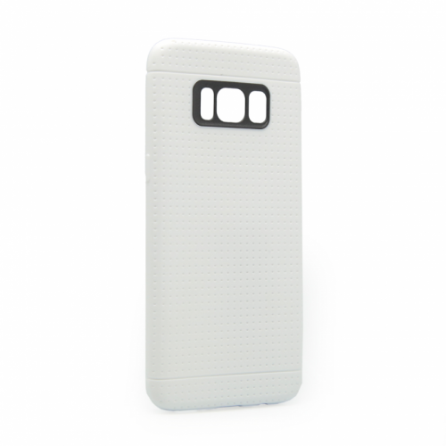 Maska Polka dots za Samsung G955 S8 Plus bela slika 1