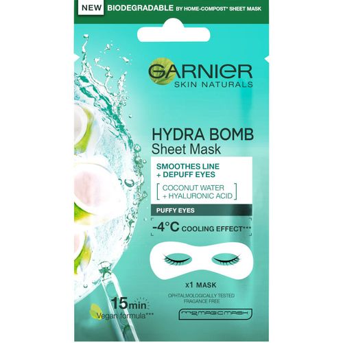 Garnier Skin Naturals Eye Tissuemaska za područje oko očiju za izravnjavanje borica 6g slika 1