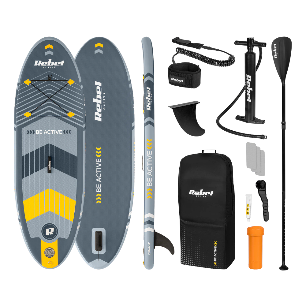 SUP daska REBEL ACTIVE na napuhavanje 244x76x10, set slika 1