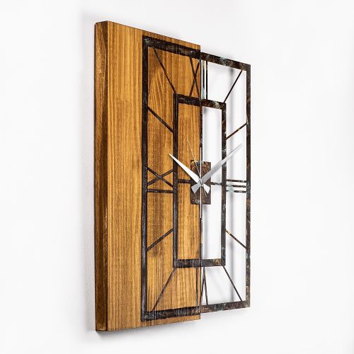 Wallity Ukrasni drveni zidni sat, Wooden Clock 37-A slika 6