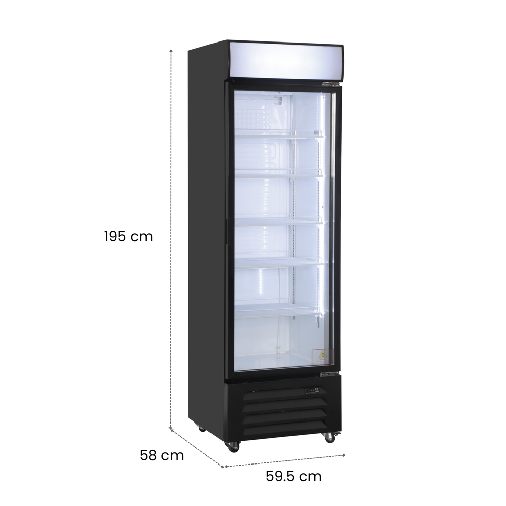 STARCREST SPS-360DC rashladna vitrina 360L Reklamni zaslon slika 2
