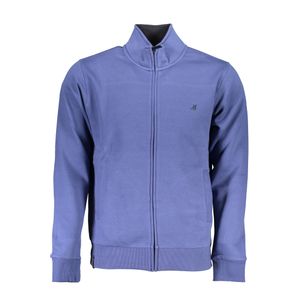 US GRAND POLO MEN'S BLUE ZIP SWEATSHIRT