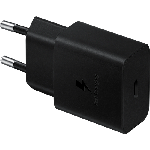 Samsung punjač 15W Fast Charging USB-C, Black (bez kabla) slika 1