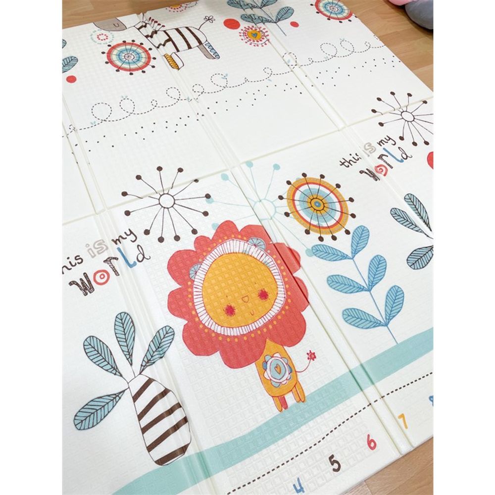 Eckhert Dvostrana sklopiva podloga za igru 180x150cm 31317 slika 4