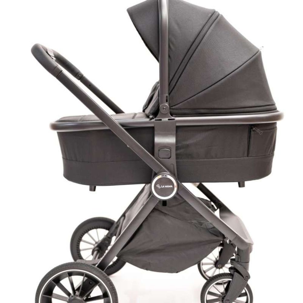 La Mama Kolica za bebe 3U1 Alvi, Black slika 2