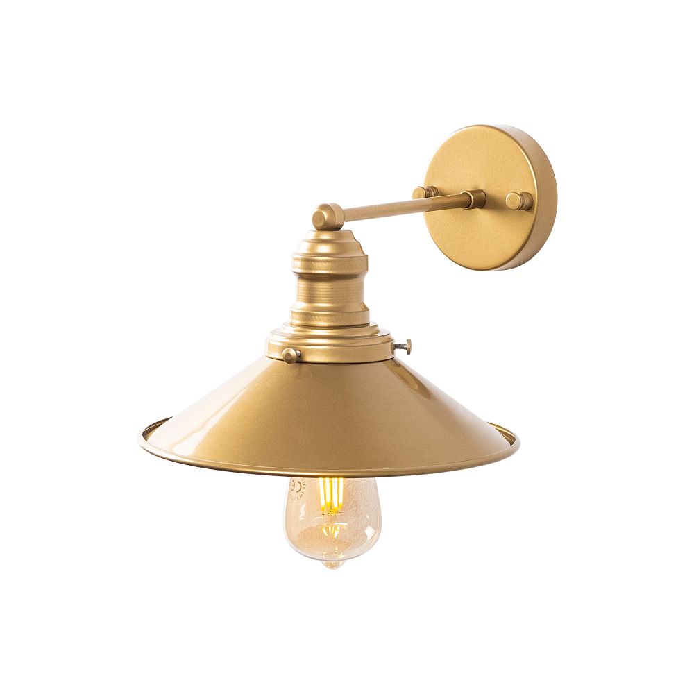 Zlatna Zidna Lampa Conical - 12196 slika 4