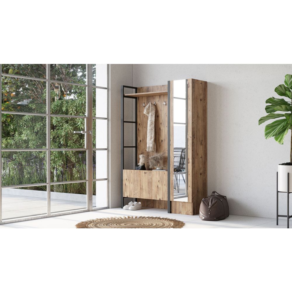 Ml15-A Atlantic Pine Hall Stand slika 3