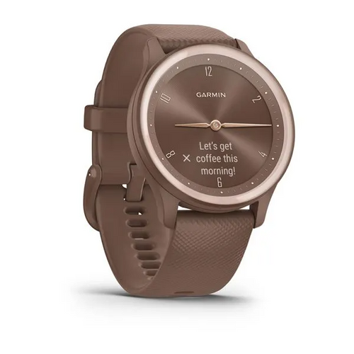 Garmin vivomove Sport Cocoa Peach Gold slika 3