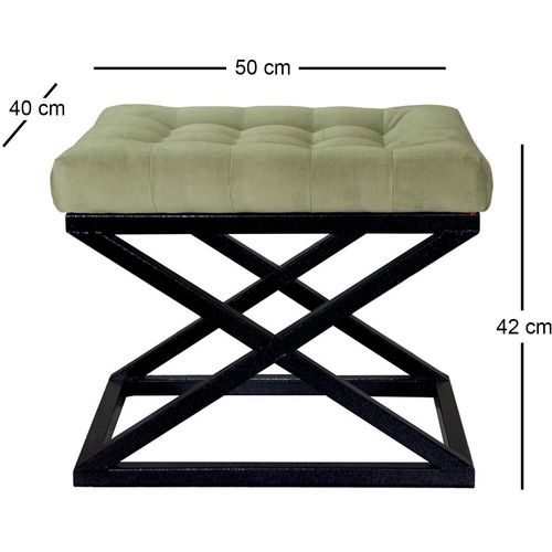 Capraz - Black, Light Grey Black
Green Pouffe slika 2