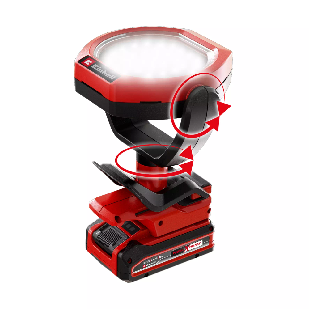 Einhell PXC aku vanjska svjetiljka GC-OL 18/1500 Li Solo slika 6