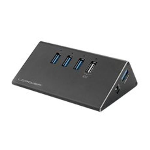 USB LC Power LC-HUB-ALU-2B-4 HUB 4port USB3.0 Aluminium New slika 1