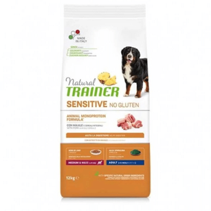 Trainer Natural Sensitive No Gluten Adult Medium/Maxi Pork 12 Kg