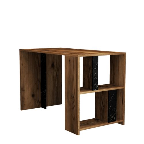 Woody Fashion Studijski stol, Lima - Walnut, Black Marble slika 5