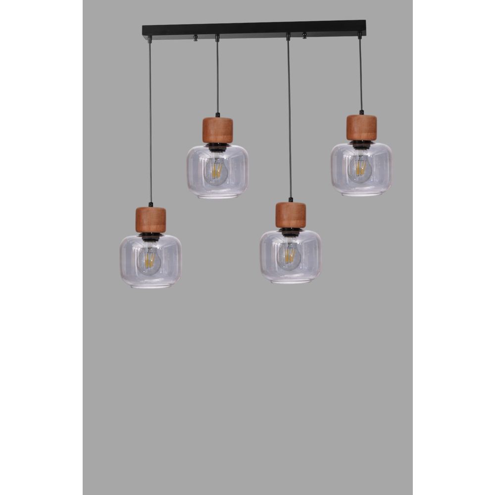 Opviq Luster 758, Siva, Hrast, Crna slika 3